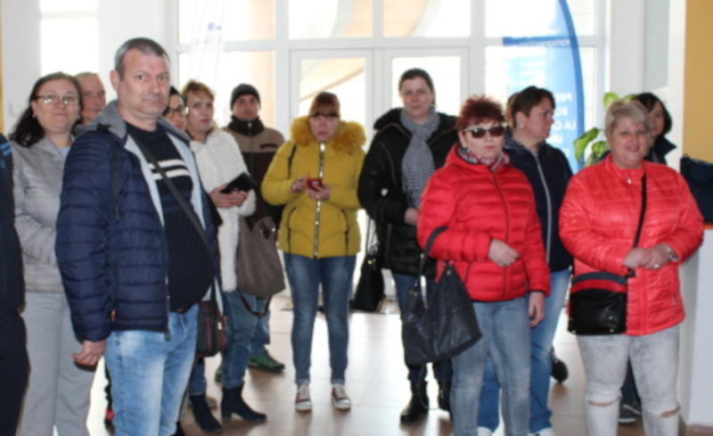 Protest spontan la Spitalul Judeţean Reşiţa. Angajaţii au mers şi la Consiliul Judeţean pentru explicaţii 1 IMG 3478 0