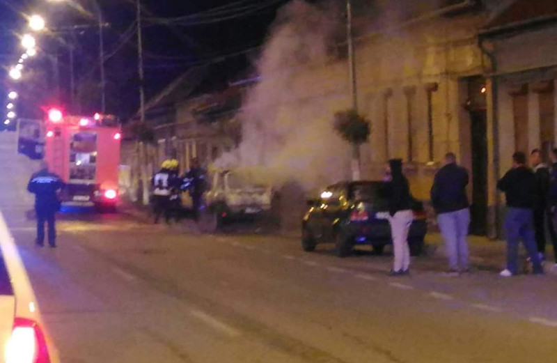 Incendiere la Caransebeş. Făptaşul a fost prins şi acum e cercetat de poliţişti