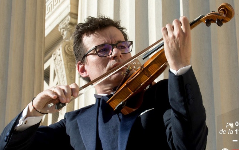 Violonistul Alexandru Tomescu, concert caritabil la biserica romano-catolică “Preasfânta Treime” din Reșița 1 84406215 10158752508588754 440148141119897600 o