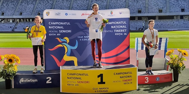 Atleta Liliana Dragomir, vicecampioană naţională la 10.000 m! 1 Liliana Dragomir locul 2