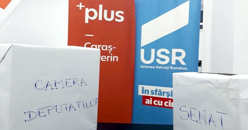 USR PLUS Caraș-Severin și-a stabilit candidații pentru Parlamentul României 1 USR PLUS alegeri candidati