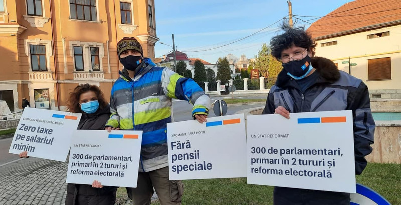 USR PLUS Caraş-Severin, într-o campanie electorală inedită