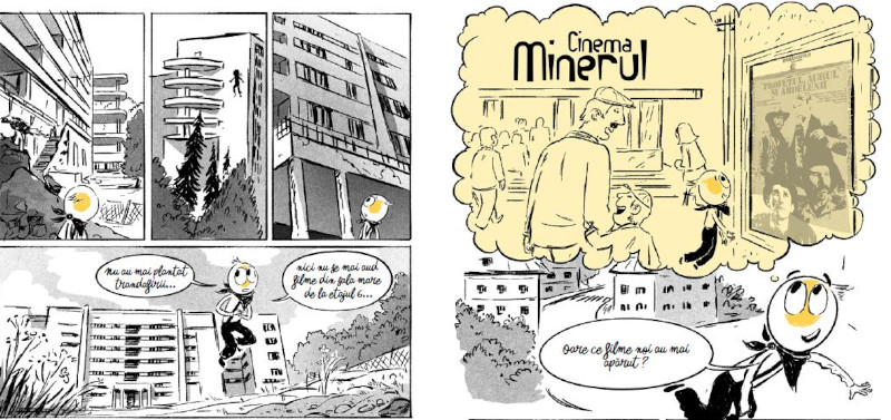 Campania de strângere de fonduri pentru tipărirea nuvelei grafice despre Anina, aproape de final 1 Banda desenata Anina
