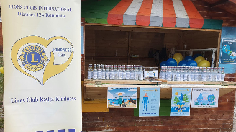 Asociația Lions Club Reșița Kindness, campanie cu ocazia Zilei Mondiale a Apei 1 lions