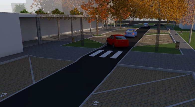 Încep lucrările la parcarea din spatele complexului Victoria