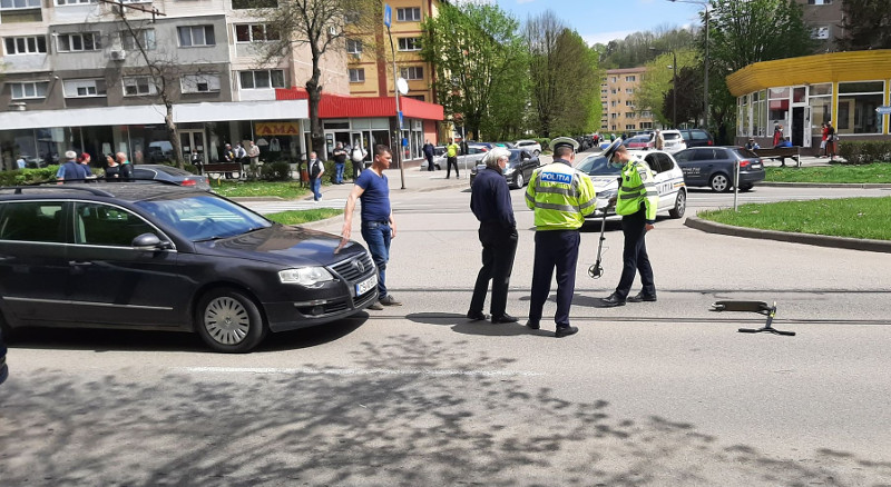 Un copil de nouă ani a fost accidentat grav pe o trecere de pietoni din Reşiţa 1 accident republicii