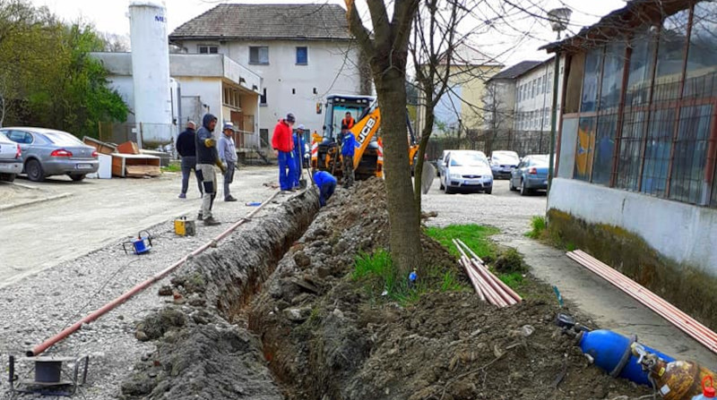 La Spitalul Județean din Reșița au fost demarate lucrările pentru o nouă magistrală de oxigen