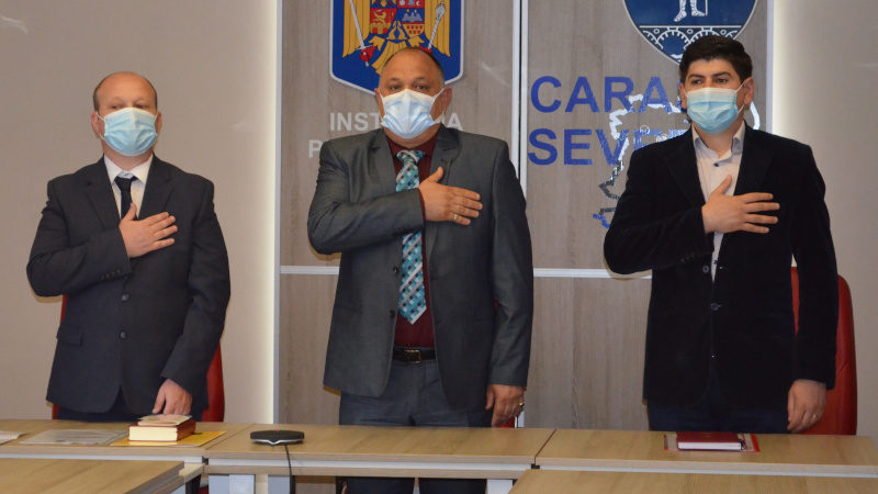 Echipă completă la Instituția Prefectului Caraș-Severin