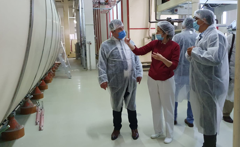 Vizită de lucru în Caraș-Severin a secretarului de stat în Ministerul Agriculturii, Aurel Simion 1 vizita secretar agricultura