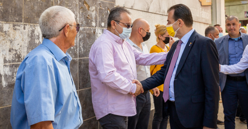 Ludovic Orban, în campanie la Bocșa 1 Ludovic Orban la Bocsa