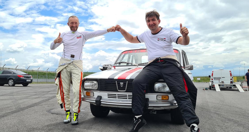 Dacia 108 a urcat din nou pe podium în Campionatul Național pentru Vehicule Istorice de competiție