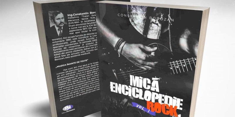 Lansare de carte la Bocșa: „Mica enciclopedie rock” 1 lansare carte Borozan