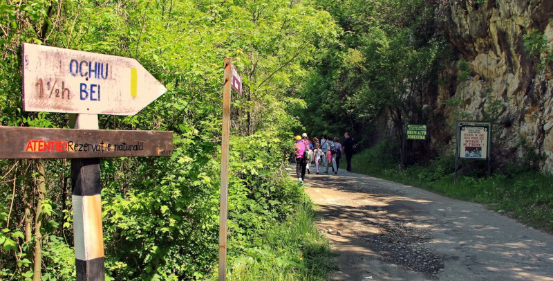 GEC Nera declară că turiștii Parcului Cheile Nerei - Beușnița sunt trataţi discriminatoriu
