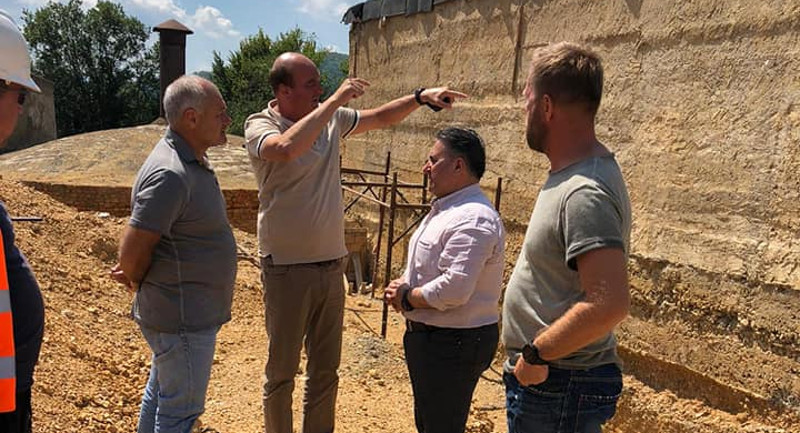 Situaţia lucrărilor de apă şi canal de la Anina, sub supravegherea lui Romeo Dunca