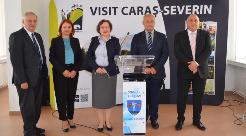 Noul consul al Germaniei la Timișoara, Excelenţa Sa Regina Lochner, pentru prima dată în Caraș-Severin 1 DSC 0156