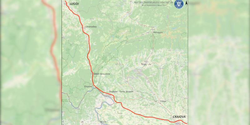 Cinci oferte pentru proiectarea drumului de mare viteză Craiova – Drobeta Turnu Severin - Lugoj 1 drum expres