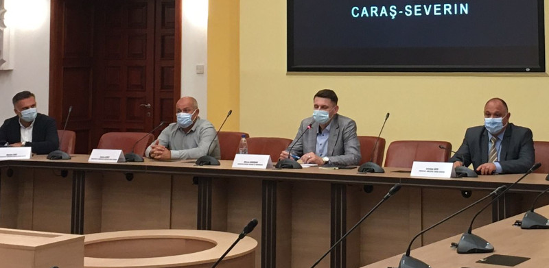 Întâlnire de lucru între secretarul general adjunct al Guvernului și reprezentanții județului Caraş-Severin