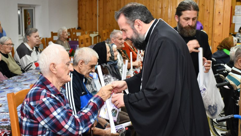 Preasfințitul Lucian a vizitat centrele sociale din Reșița 1 episcop azil