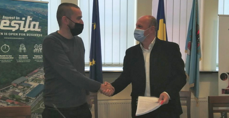 S-a semnat contractul pentru transformarea funicularului într-un spațiu pietonal și velo, cu facilități de agrement 1 funicular-resita-contract