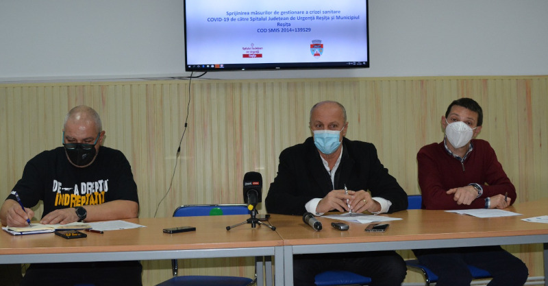 Parteneriatul dintre Spitalul Județean Reșița și Primărie a adus unității spitalicești echipamente de peste 1.000.000 de lei