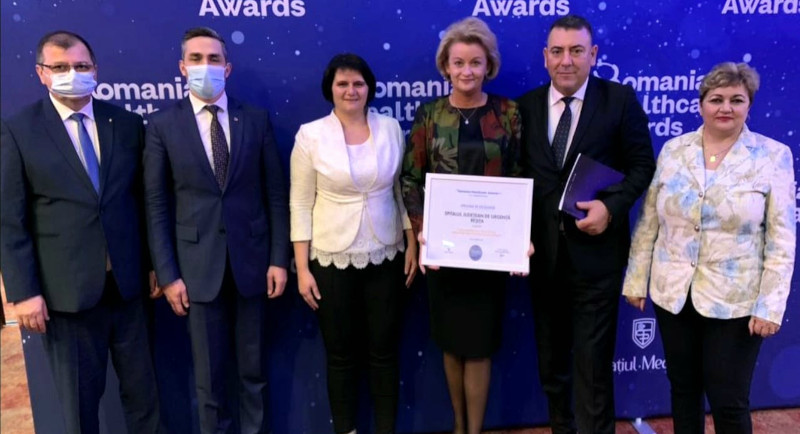 Delegația Spitalului Județean Reșița a participat la decernarea „Romanian Healthcare Awards“ 1 reprezentati spital
