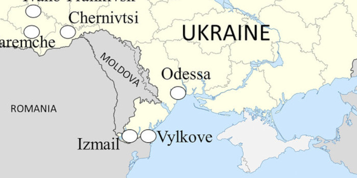 Odessa - harta