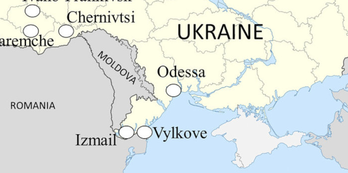 Ruşii au bombardat coasta regiunii Odessa 1 Odessa - harta
