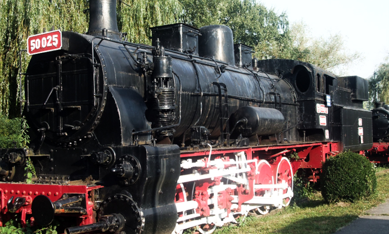 Locomotiva cu abur Muzeul de Locomotive Resita.