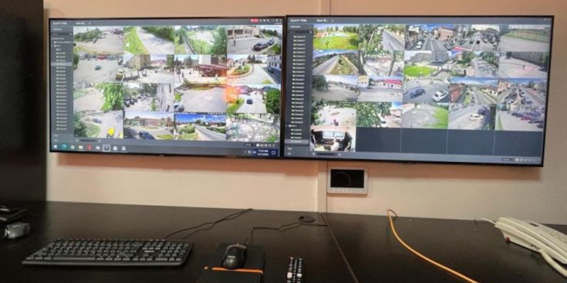 Caransebeşul, monitorizat cu 44 de camere video! 1 camere video