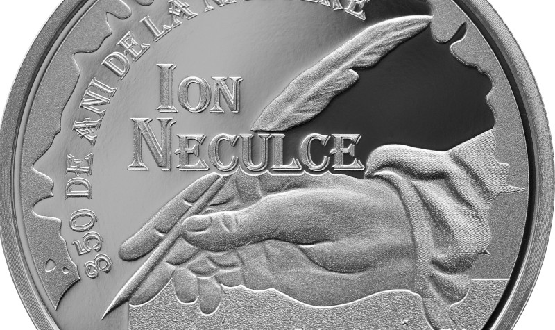 Banca Naţională a României lansează în circuitul numismatic o monedă din argint cu tema 350 de ani de la nașterea lui Ion Neculce 1 moneda ion neculce