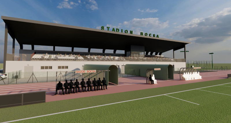 Baza Sportivă Foresta, din Bocșa, prinde contur 1 stadion bocsa