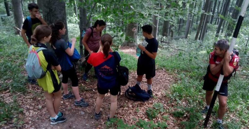 Salvamontul cărăşean, în Masivul Domogled 1 salvamont