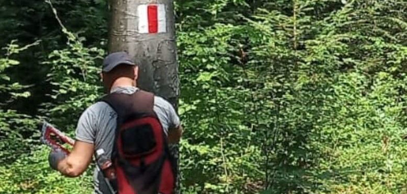 Salvamontul reface traseele de interes turistic. Primul, Gărâna-Semenic 1 salvamont_trasee
