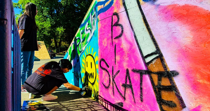 Sport extrem, artă stradală și muzică underground la cea de a doua ediție a Festivalului de Artă Urbană Reșița 2022 1 faure