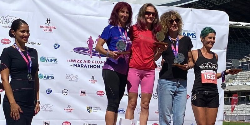 Caransebeşeanca Liliana Dragomir a câştigat Semimaratonul de la Cluj 1 liliana dragomir cluj 2