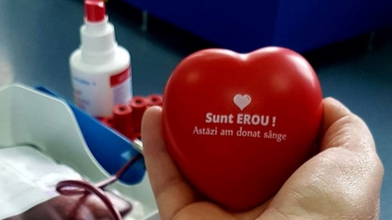 „Donator cu donator, dăm o mână de ajutor", la Centrul de Transfuzie Sanguină din Reșița 1 Donare sange