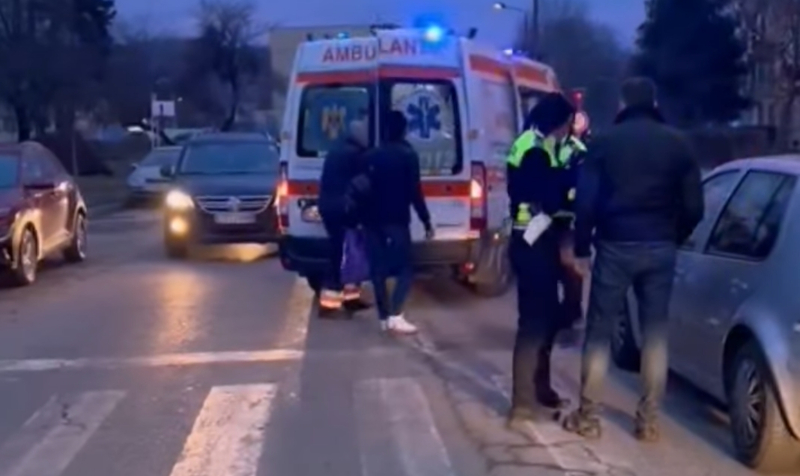 Un bărbat a fost accidentat pe trecerea de pietoni pe Bulevardul Muncii din Reșița 1 accide muncii