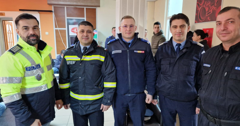 Mobilizare de forțe la Centrul de Transfuzii Reșița, pentru Secția de Neonatologie a Spitalului Județean de Urgență 1 donare