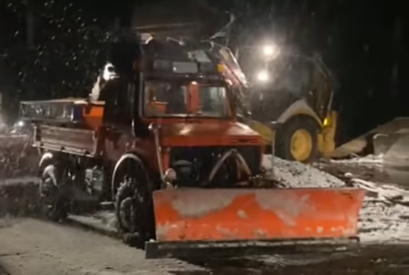 Secția de „Drumuri Naţionale” Caransebeş este pregătită pentru sezonul rece 1 masina deszapezire
