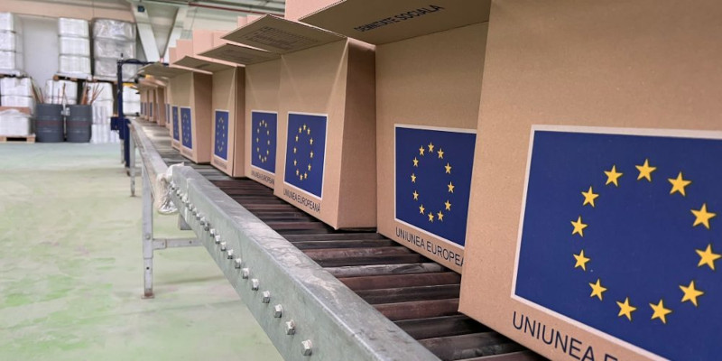 Campania de distribuire a pachetelor destinate persoanelor vulnerabile din Anina este în plină desfășurare 1 poad anina