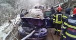 Un minor de 14 ani a murit după ce un copac a căzut pe autoturismul în care se afla