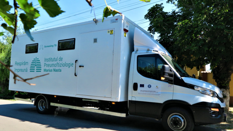 Caravana Screening TB, de depistare activă a tuberculozei, în 12 comune din Caraș-Severin 1 caravana
