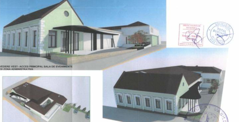 Încep lucrările de reabilitare a Casei de Cultură din Bocșa 2 casa de cultura bocsa