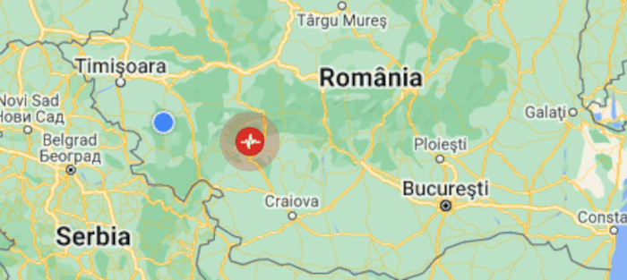 Cutremur de 5,2 grade în România, în județul Gorj! 1 cutremur