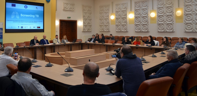 Caravana Screening TB România va continua în Caraș-Severin 1 prefectura tbc
