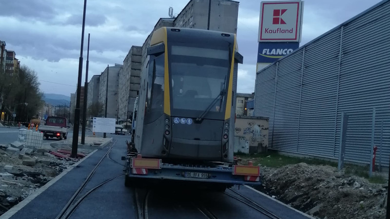 Tramvaiul cu numărul 2 a ajuns la Reșița 1 ram2