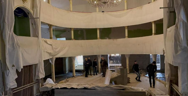 Lucrările de restaurare a teatrului din Oravița ar putea fi finalizate la sfârșitul acestui an 1 teatru oravita