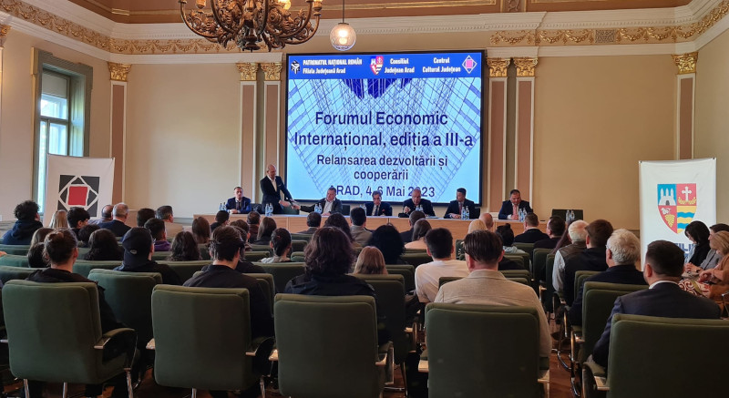 Reprezentanții județului, la cea de a III-a ediție a Forumului Economic Internațional “Relansarea dezvoltării și cooperării” 1 345582139 1376077396573731 1352221772902486618 n
