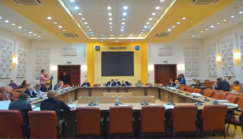 Ședința Consiliului Județean Caraș-Severin: a doua oară cu noroc? 1 cj lipsa