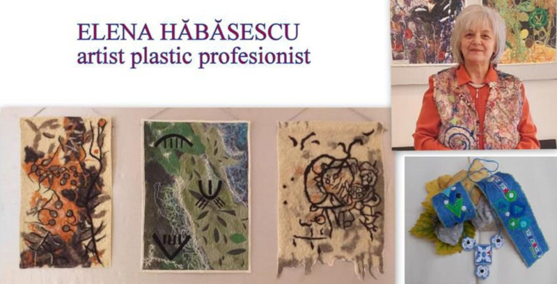 Expoziție de artă textilă Elena Hăbășescu la Moldova Nouă, de zilele orașului 1 Elena Habasescu - zilele moldova noua